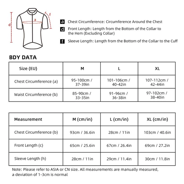Férfi országúti kerékpáros mez, légáteresztő, gyorsan száradó - Fekete, M méret