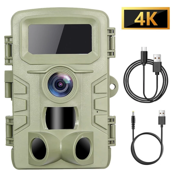 2,0 hüvelykes LCD, 46 LED-es infravörös éjjellátó, 48 MP 4K vadászkamera