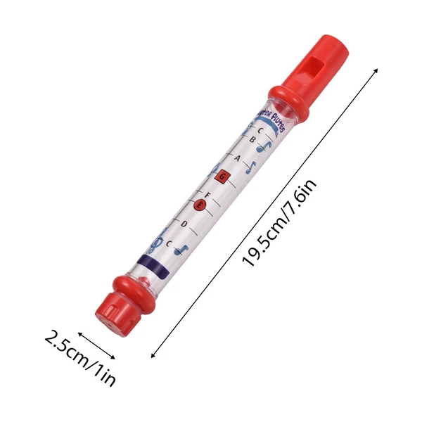 5 részes vízifuvola készlet, fürdőzési szórakozás és zenei oktatás