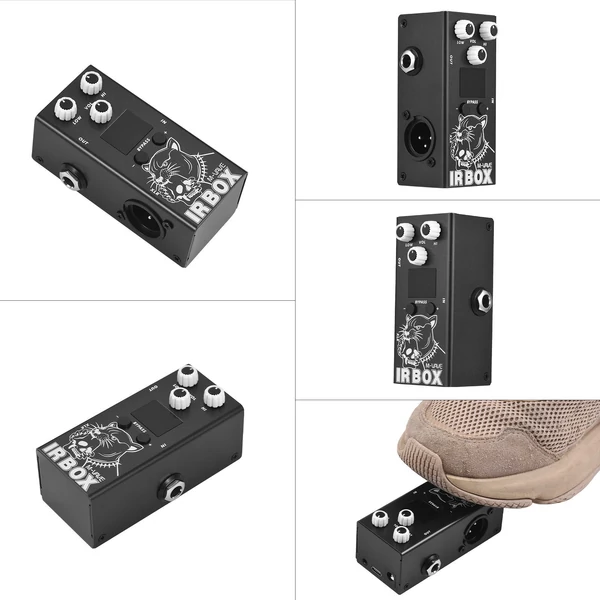 M-VAVE Guitar IR Box, effektpedál, sokoldalú szimulátor gitárhoz és basszusgitárhoz