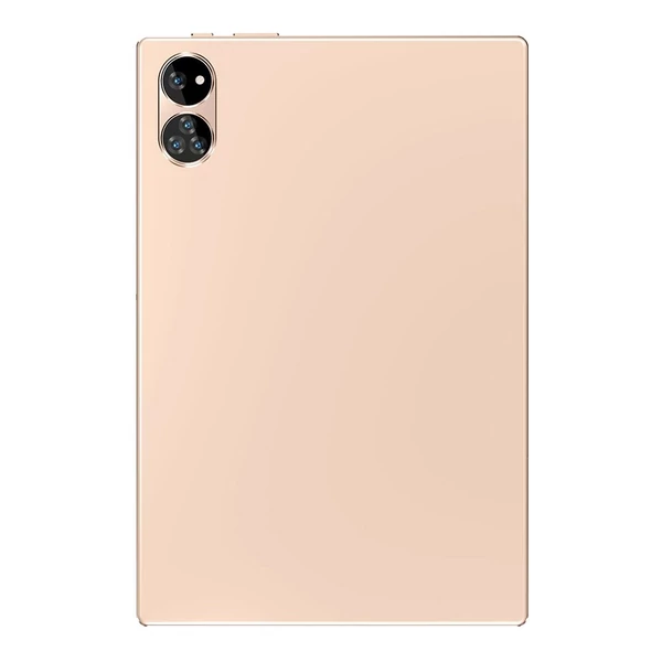 V61 10,1 hüvelykes Android 13 táblagép tiszta IPS érintőképernyővel, kettős kamerával, 8 GB + 128 GB - Arany
