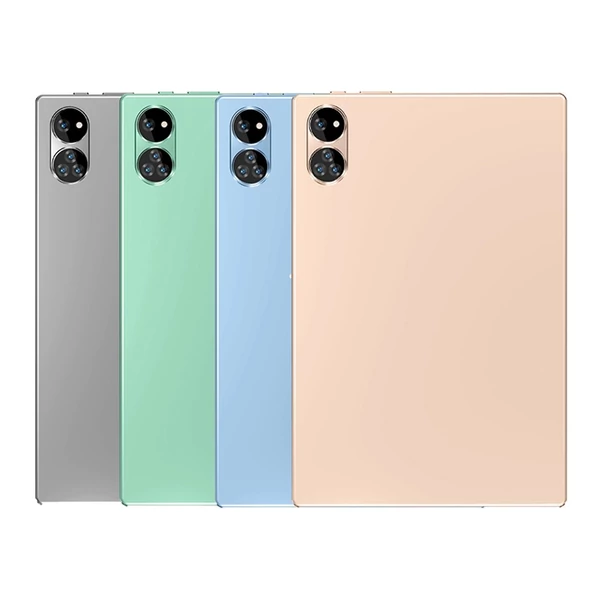 V61 10,1 hüvelykes Android 13 táblagép tiszta IPS érintőképernyővel, kettős kamerával, 8 GB + 128 GB - Arany