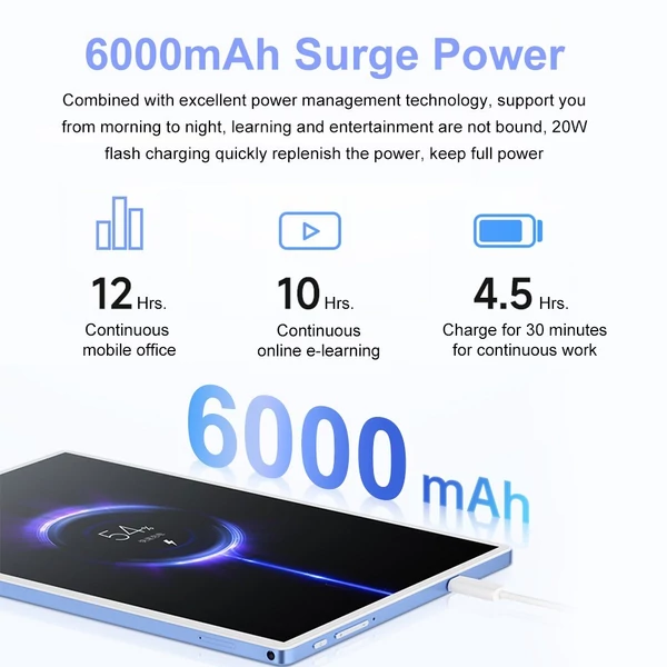 V61 10,1 hüvelykes Android 13 táblagép tiszta IPS érintőképernyővel, kettős kamerával, 8 GB + 128 GB - Arany