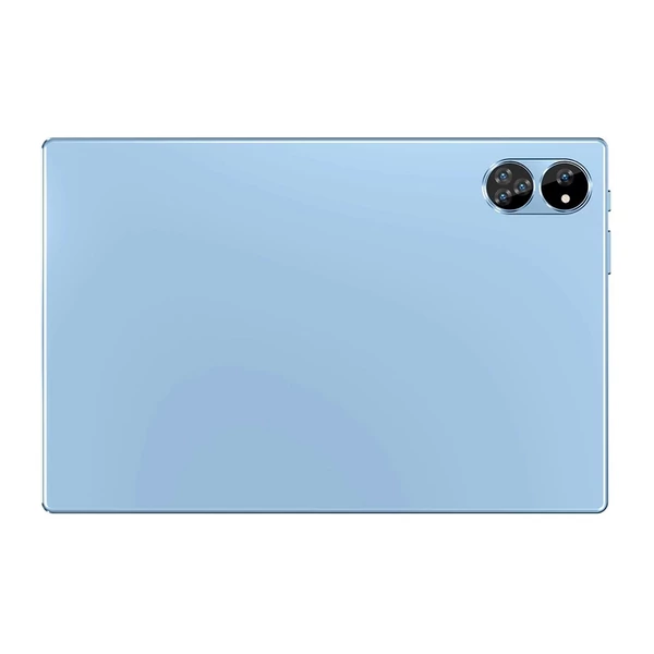 V61 10,1 hüvelykes Android 13 táblagép tiszta IPS érintőképernyővel, kettős kamerával, 8 GB + 128 GB - Kék
