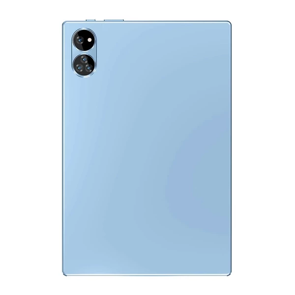 V61 10,1 hüvelykes Android 13 táblagép tiszta IPS érintőképernyővel, kettős kamerával, 8 GB + 128 GB - Kék
