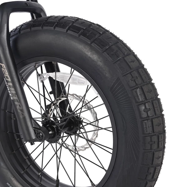 FAFREES F20 ULTRA elektromos kerékpár, 20*5 hüvelykes zsírgumi, 750 W-os kefe nélküli agymotor - Fekete és piros