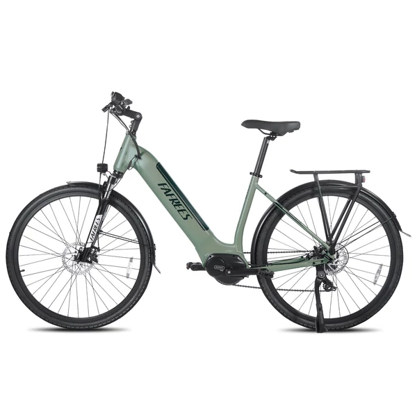 FAFREES FM9 elektromos kerékpár, KENDA 700C*45C gumik, 250W Bafang középhajtású motor - Zöld