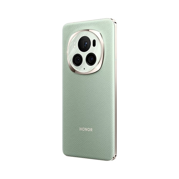 HONOR Magic6 Pro okostelefon, 6,8 hüvelykes képernyő, 12 GB+512 GB, 50 MP előlapi + 3D mélységű kamera, 5600 mAh-s akkumulátor - Zöld