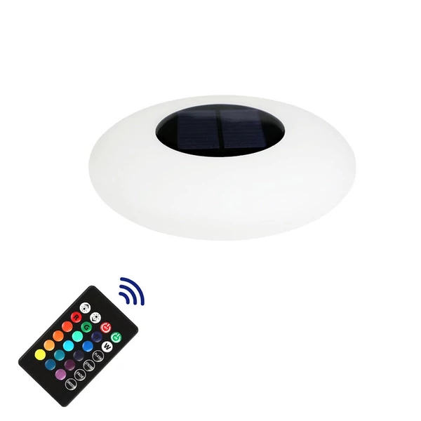 Solar Floats medencevilágítás, IP67 vízálló gyeplámpa, színes LED környezeti világítás - S méret