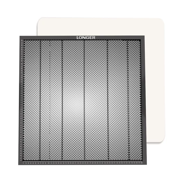 LONGER méhsejt munkaasztal 500x500x22mm lézervágó méhsejt panel