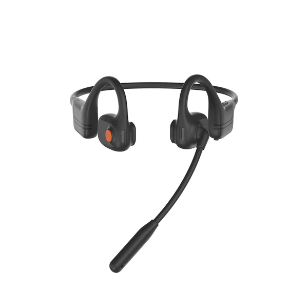 DG09 Csontvezetéses headset, nyílt beszéd zajszűrő, BT 5.3 - Fekete