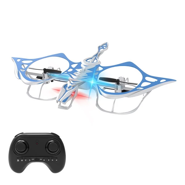 2,4 GHz-es távirányítós Quadcopter magasságtartással, Kék, 1 akkumulátor