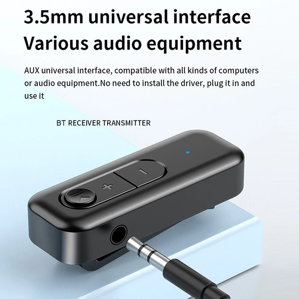 BT5.3 adóvevő, 2 az 1-ben BT vezeték nélküli adapter