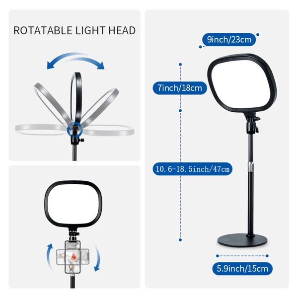 LED élő közvetítés kitöltő fény