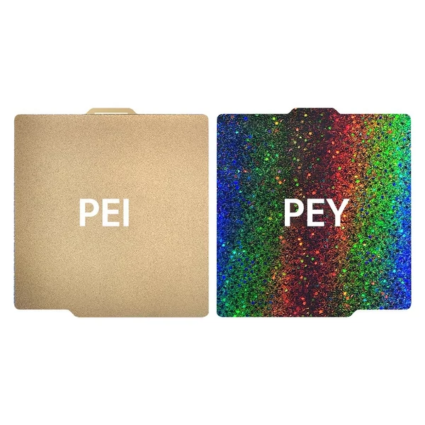 PEI+PEY építőlemezlap 257x257mm rugós acéllemez kétoldalas textúrázott csillagos ég mintával