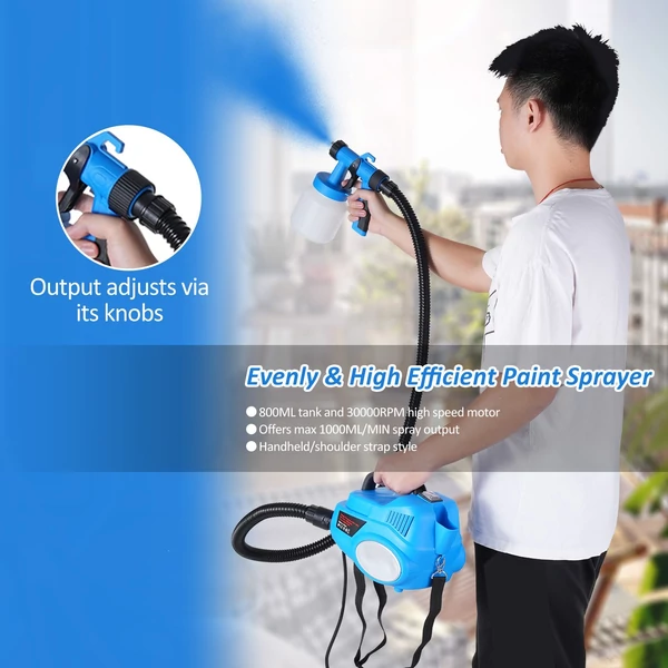 600W 800ml HVLP elektromos festékszóró gép