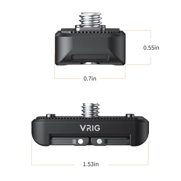 VRIG AC18 3 az 1-ben gyorskioldó adapter talp, Insta360 X4 csere