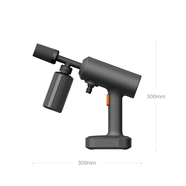 Xiaomi Mijia akkus autómosó 2 MJXCJ002QW 6 m-es víztömlővel, alkalmas lakókocsikhoz, kerékpárokhoz, kerti bútorokhoz