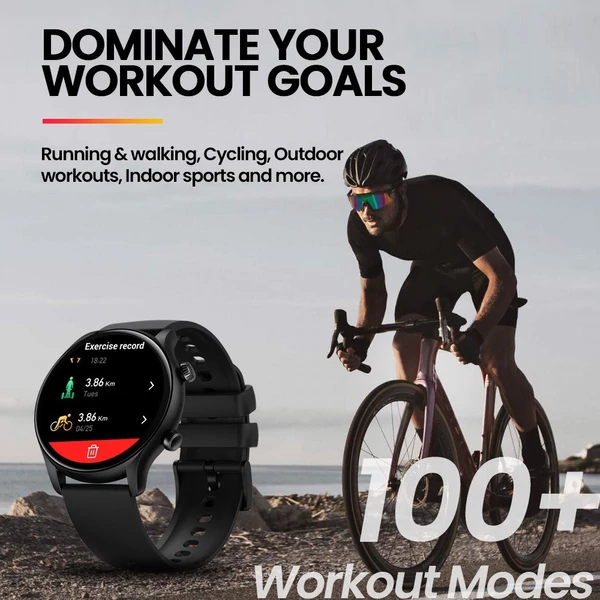 Zeblaze Btalk 3 Plus okosóra kristálytiszta, 1,39 hüvelykes színes kijelzővel, pulzusszám- és fitneszkövetővel - Arany