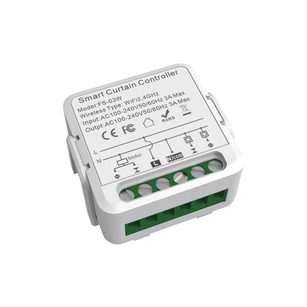 Intelligens függönyvezérlő, WiFi intelligens kapcsoló modul - Tuya APP, 4 db