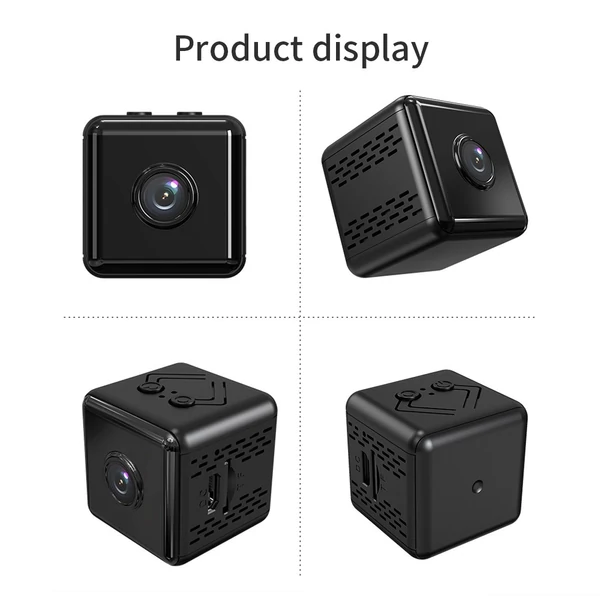 X6D Mini 1080P vezeték nélküli monitoros kamera, intelligens videokamera