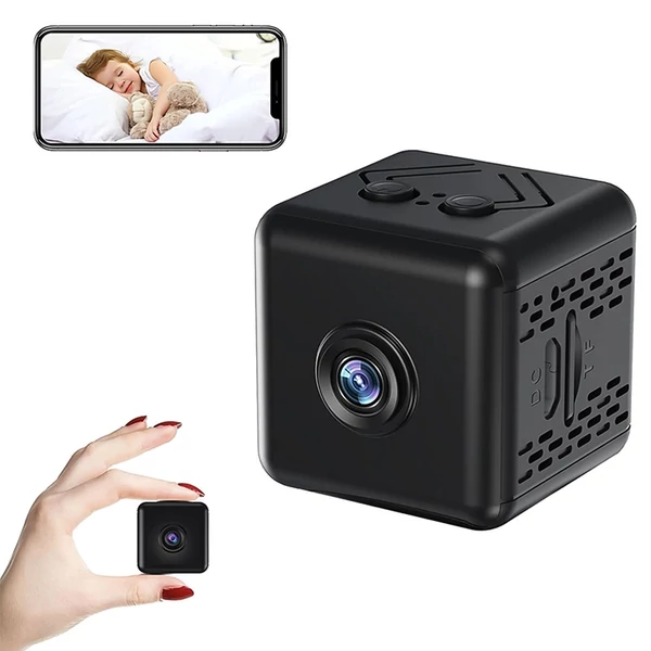 X6D Mini 1080P vezeték nélküli monitoros kamera, intelligens videokamera