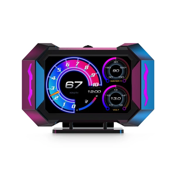 3,5 hüvelykes univerzális autós Head Up kijelző, OBDⅡ GPS sebességmérő