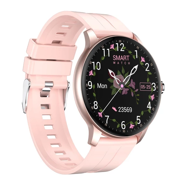 Z2 intelligens sportóra, 1,3 hüvelykes LCD teljes érintőképernyővel - Pink