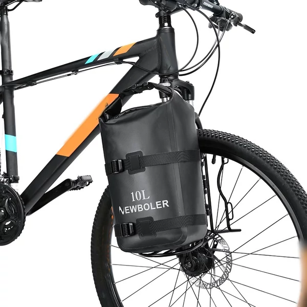 NEWBOLER 10L kerékpárvillatáska, vízálló száraztáska tekercsnyitással - 1 db