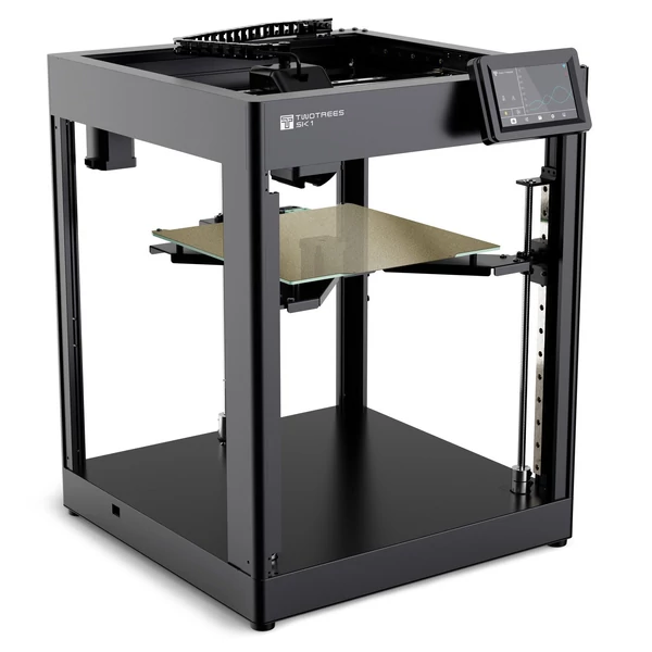 Two Trees SK1 3D nyomtató, 700 mm/s sebességű nyomtatás, kompatibilis a Klipper Firmware Wifi távirányítóval, Z-Tilt automatikus szintezés