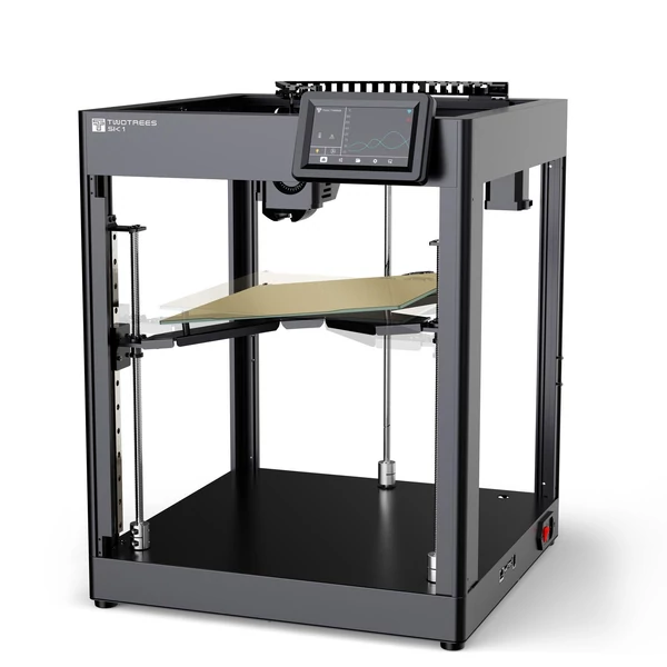 Two Trees SK1 3D nyomtató, 700 mm/s sebességű nyomtatás, kompatibilis a Klipper Firmware Wifi távirányítóval, Z-Tilt automatikus szintezés