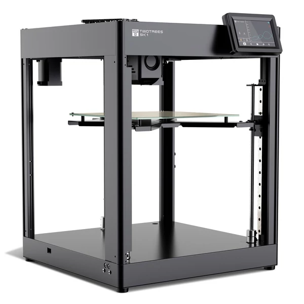 Two Trees SK1 3D nyomtató, 700 mm/s sebességű nyomtatás, kompatibilis a Klipper Firmware Wifi távirányítóval, Z-Tilt automatikus szintezés
