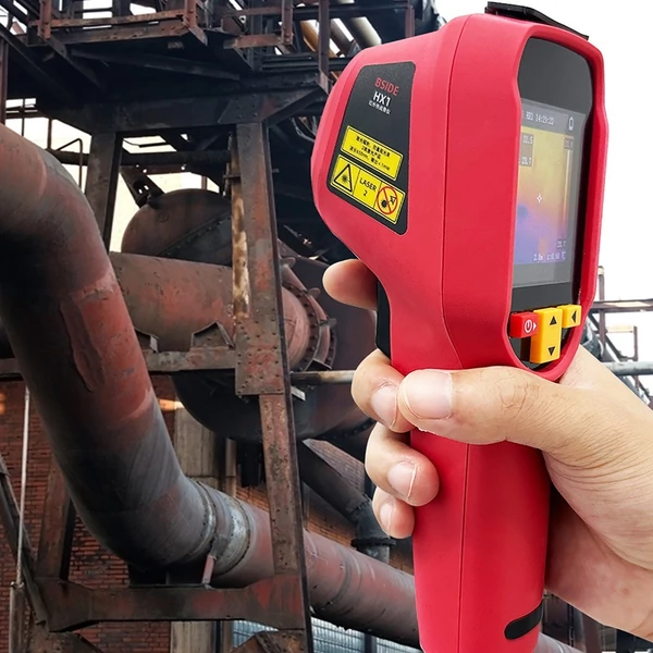Hordozható, -20 ℃ és 550 ℃ közötti kisméretű hőkamera