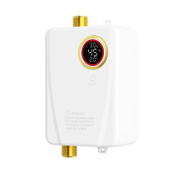 Azonnali vízmelegítő, 3500W 220V - Fehér
