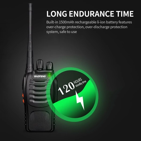 BAOFENG BF-888S UHF 400-470MHz FM adó-vevő, kétirányú rádió - Stílus 1