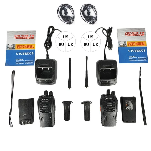 BAOFENG BF-888S UHF 400-470MHz FM adó-vevő, kétirányú rádió - Stílus 1