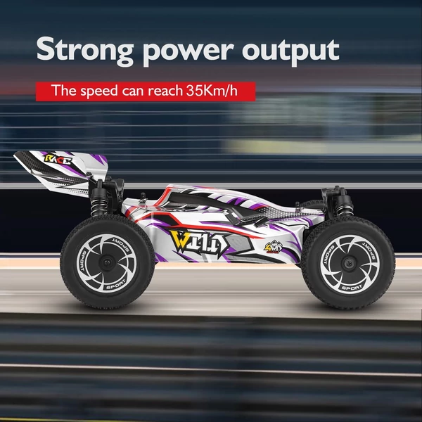 Wltoys XKS 144016 1/14 2.4GHz távirányítós autó - 2 akkumulátor
