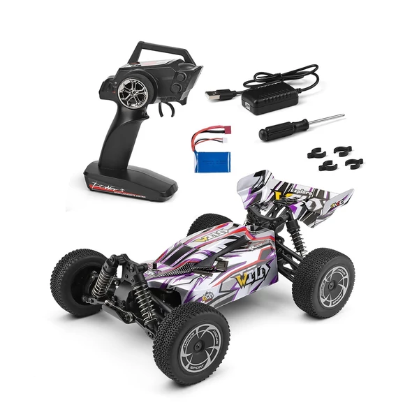 Wltoys XKS 144016 1/14 2.4GHz távirányítós autó - 3 akkumulátor