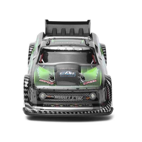 WLtoys 284131 1/28 rövid teherautó, 2,4 GHz-es RC versenyautó - 2 akkumulátor