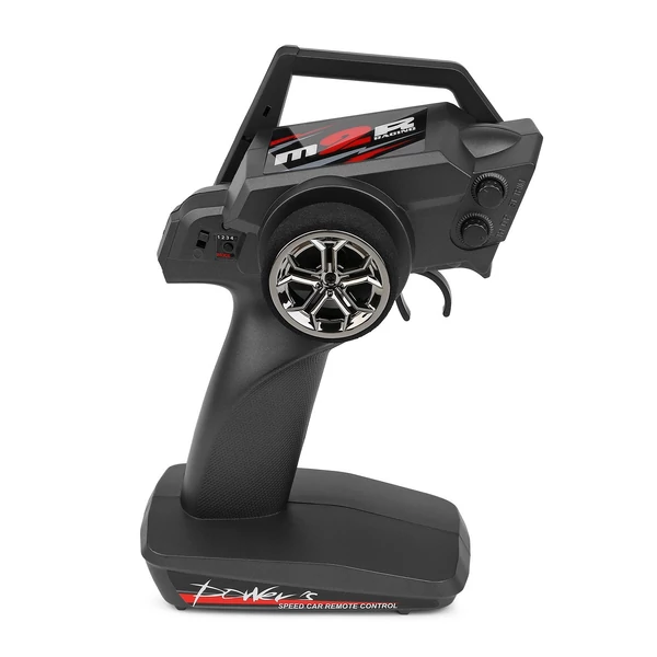 WLtoys 284131 1/28 rövid teherautó, 2,4 GHz-es RC versenyautó - 2 akkumulátor