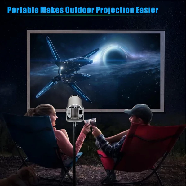 HY300 PRO mini projektor, hálóterem, 1280*720P felbontás