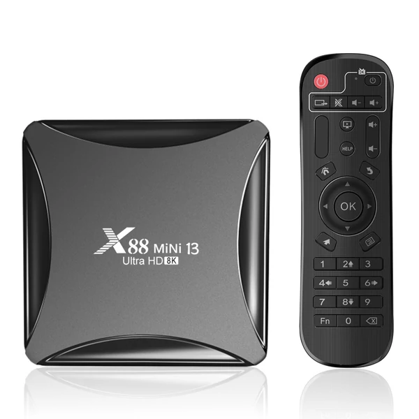X88 MiNi 13 Android 13.0 Smart TV Box, RK3528 négymagos 4K médialejátszó - 16GB