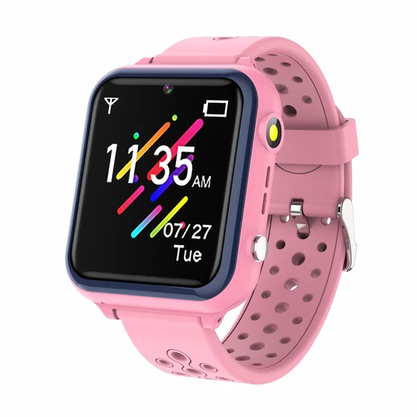 1,44 hüvelykes IPS HD színes érintőképernyős 2G hálózati gyerekóra kétirányú hívással - Pink