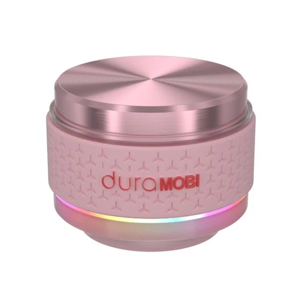 duraMOBI Hum-Pro Mini Bone Conduction vezeték nélküli BT 5.0 hangszóró, EQ mód színes környezeti fénnyel állítható, IP54 vízálló - Pink