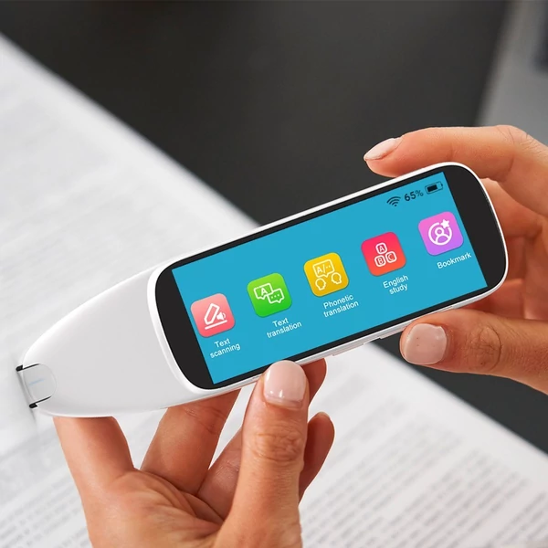 Szótárfordító toll 3,51 hüvelykes LCD érintőképernyős többnyelvű szkennerrel