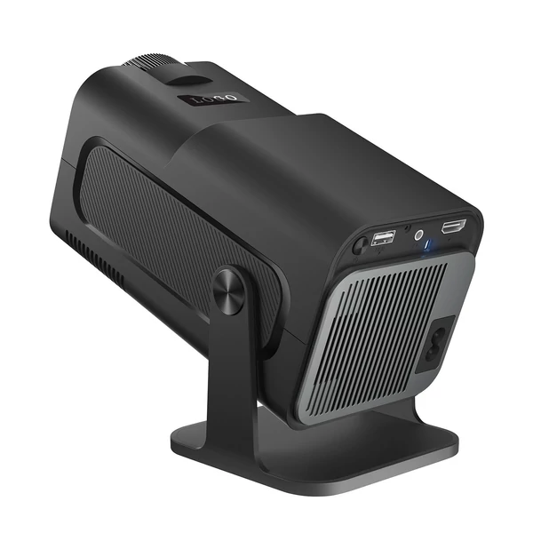 Hordozható intelligens 1080P LCD BT projektor telefonhoz - Fekete