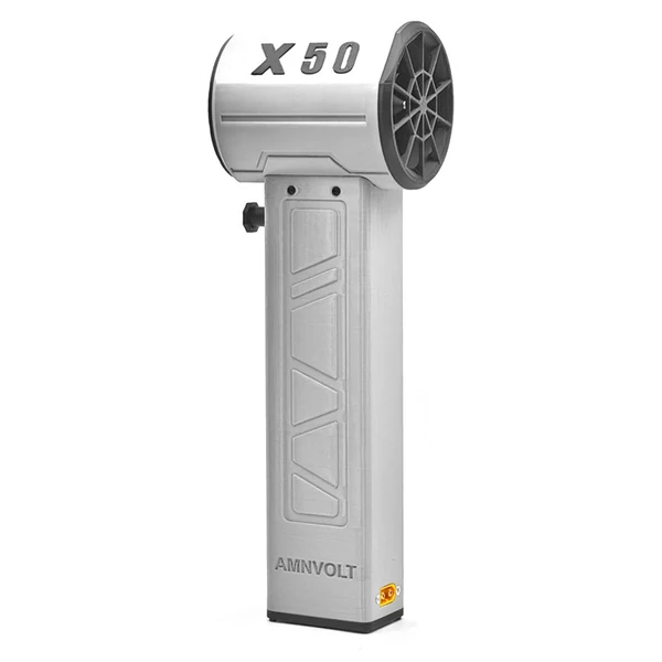 Kézi X50 Jet ventilátor, 1300g nagy tolóerővel erős ventilátor - Szürke