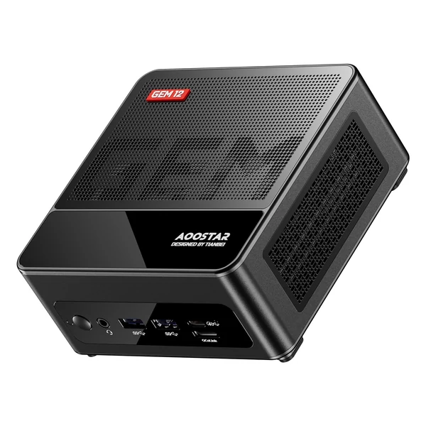 AOOSTAR Mini asztali számítógép, Windows 11PRO, AMD Ryzen™ 7 8845HS – 32G DRR5, 1T SSD