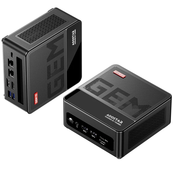 AOOSTAR Mini asztali PC Windows 11PRO, Mini AMD Ryzen™ 9 6900HX - 32G DRR5, 1T SSD