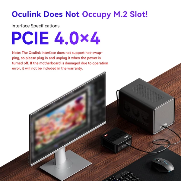 AOOSTAR Mini asztali PC Windows 11PRO, Mini AMD Ryzen™ 9 6900HX - 32G DRR5, 1T SSD